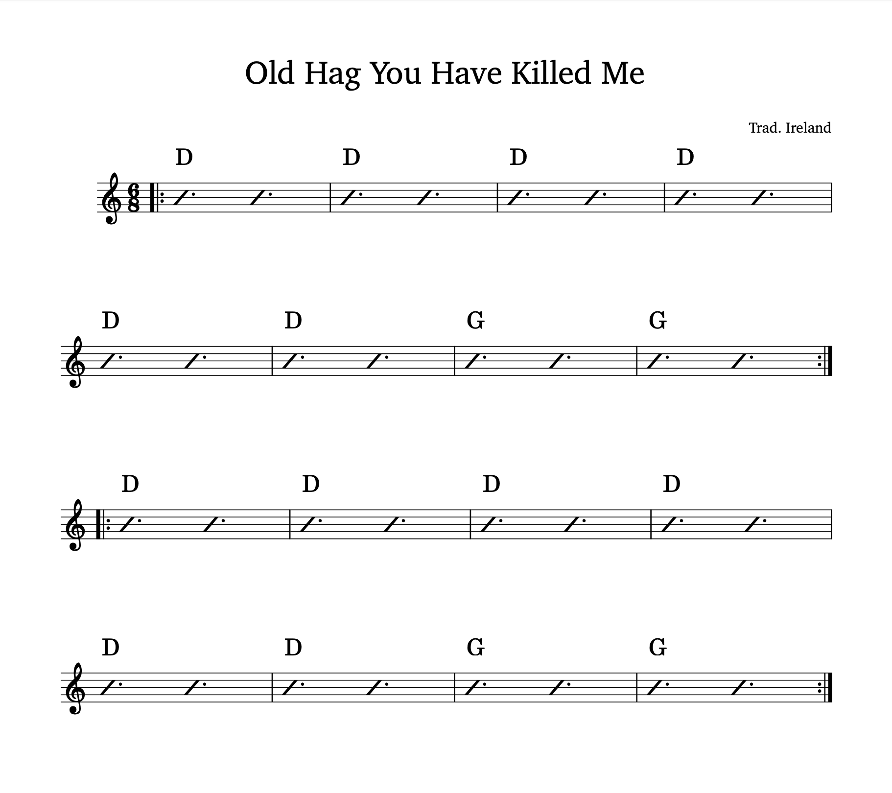 Sheet music