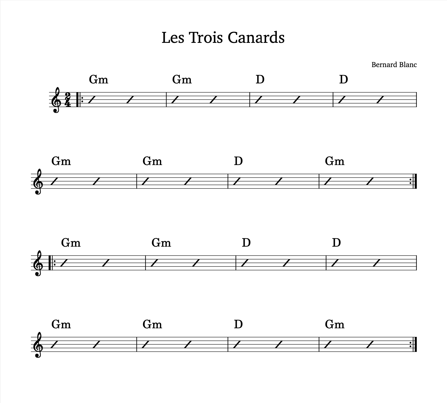 Sheet music