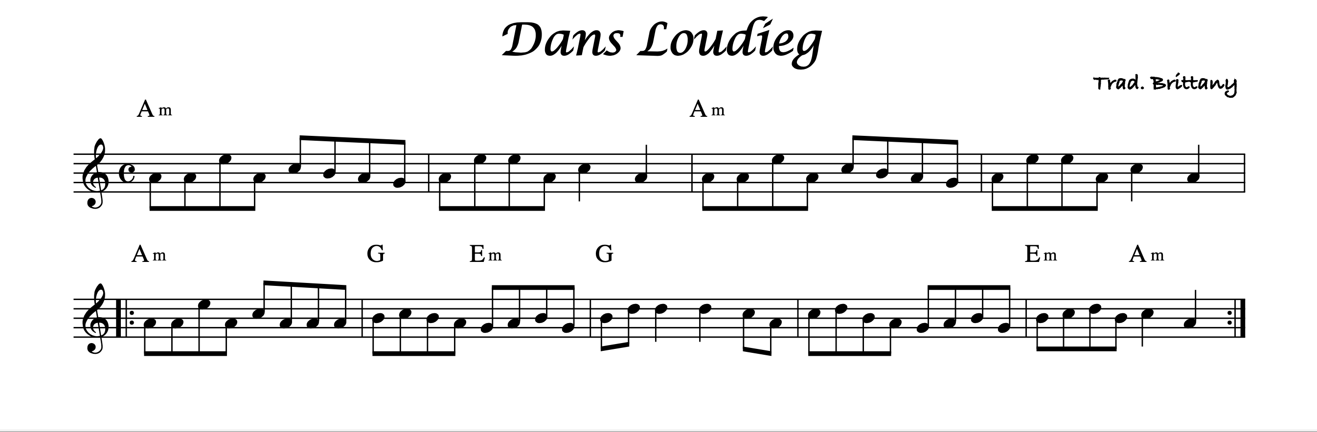Sheet music