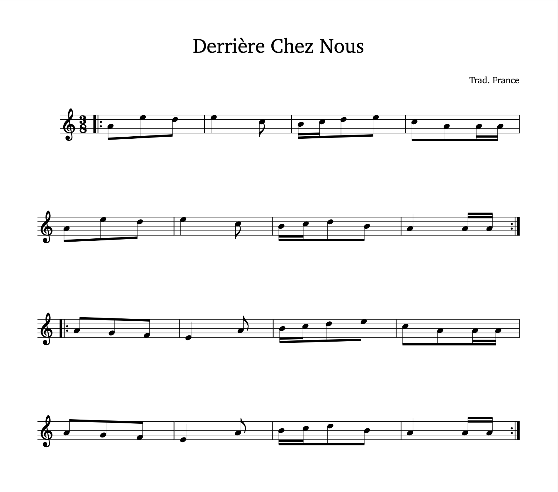 Sheet music