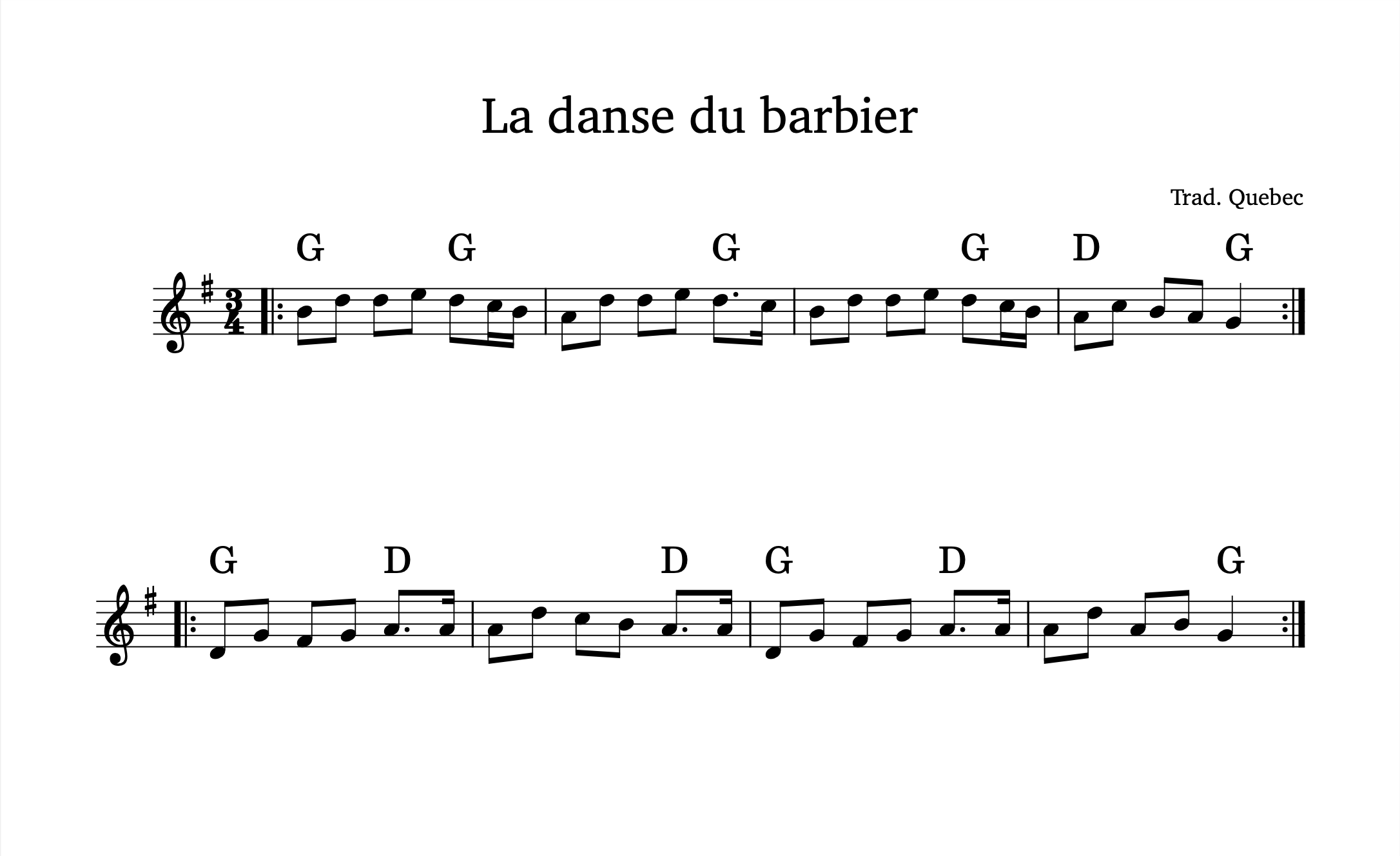 Sheet music