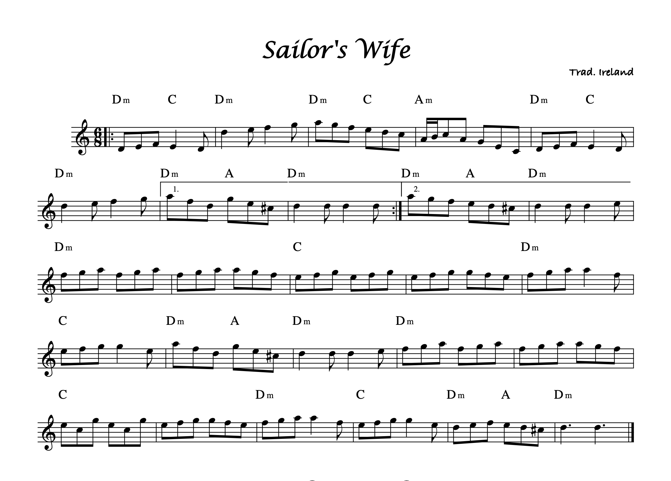 Sheet music