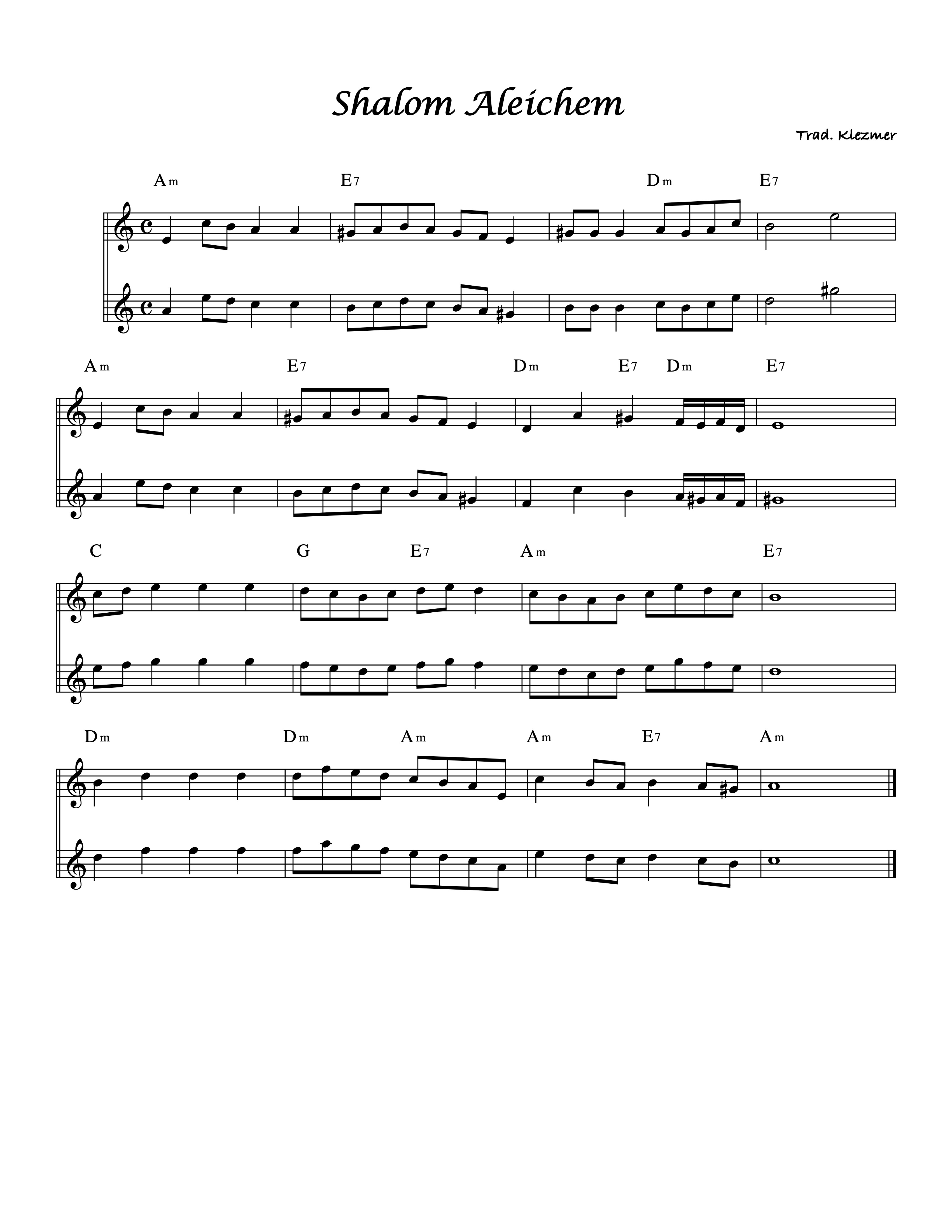 Sheet music