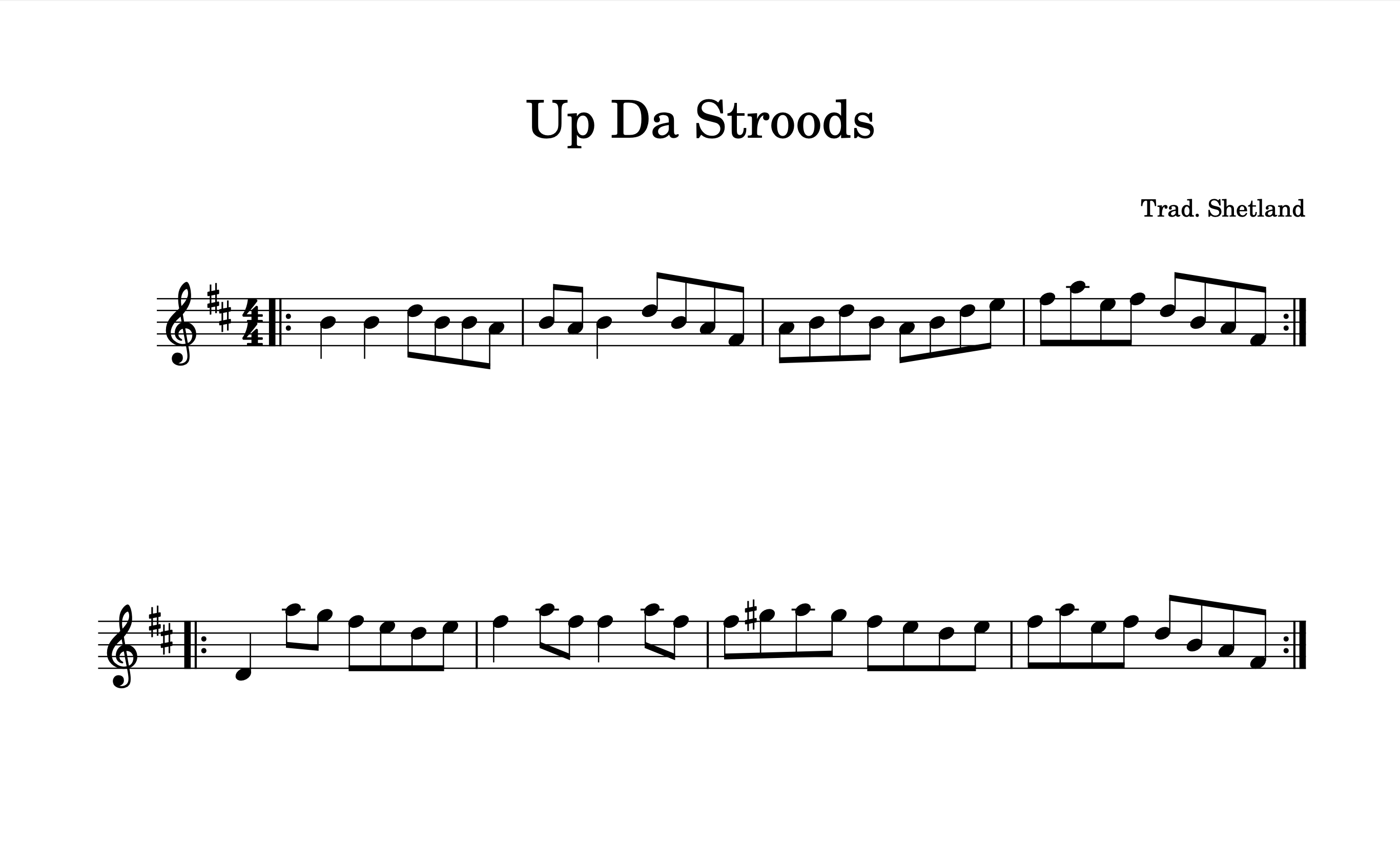 Sheet music