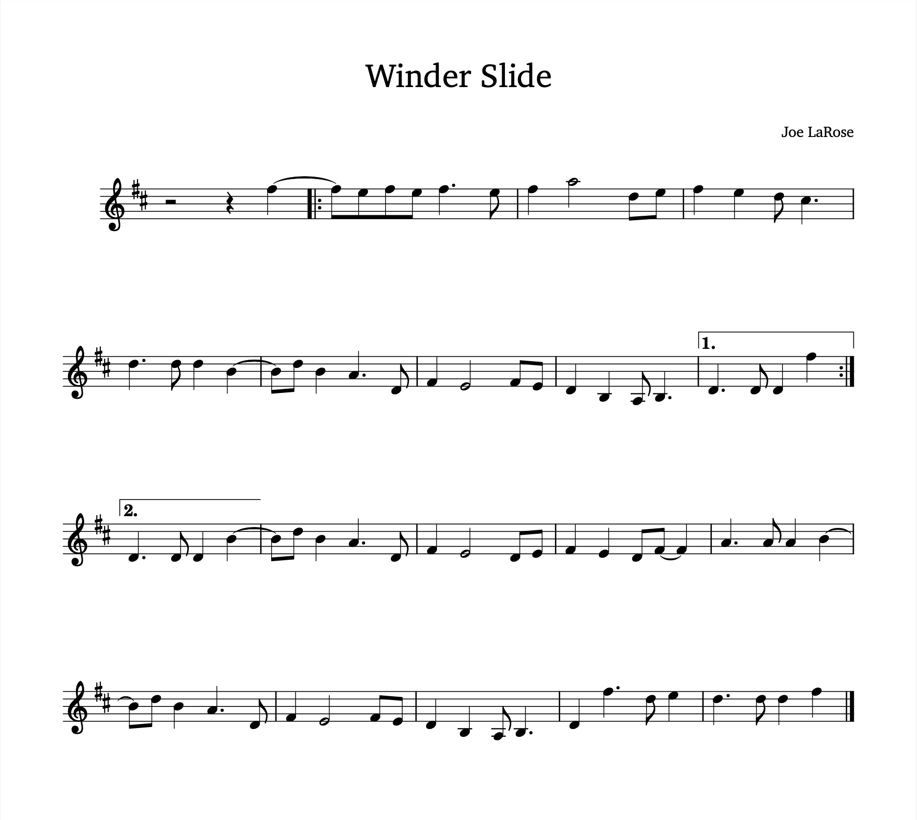 Sheet music